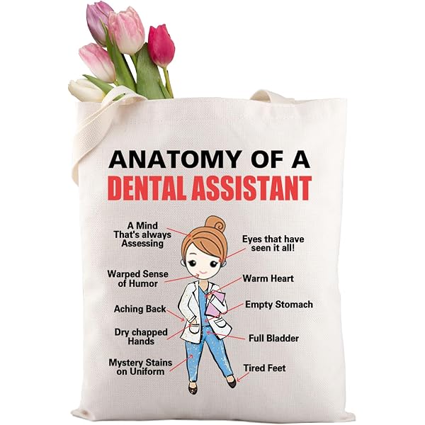 Ärzte-Make-up-Tasche Mit Spruch 'It's Me, Hi I'm The Doctor' – Beige – 23,5 X 17 Cm – Aus Segeltuch