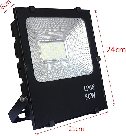 HENGMEI Foco proyector LED 50W RGB reflector Impermeable IP66 ...