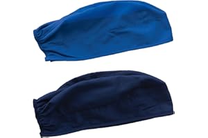 Cherokee Men and Women Scrub Cap with Adjustable Elastic Tie-Back Lightweight, Breathable No-Slip Unisex Surgical Cap - 2506