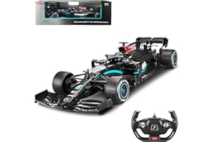 Voltz Toys Authentic Licensed 1:12 Mercedes-Benz F1 W11 Car Remote Control Car - F1 Collection RC car Series for Kids and Adults - 2.4GHz RC Car for Gift (1:12 Mercedes-Benz F1 W11)