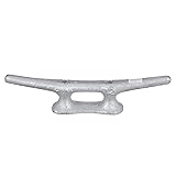 Seachoice Open Base Dock Cleat, Galvanized Gray