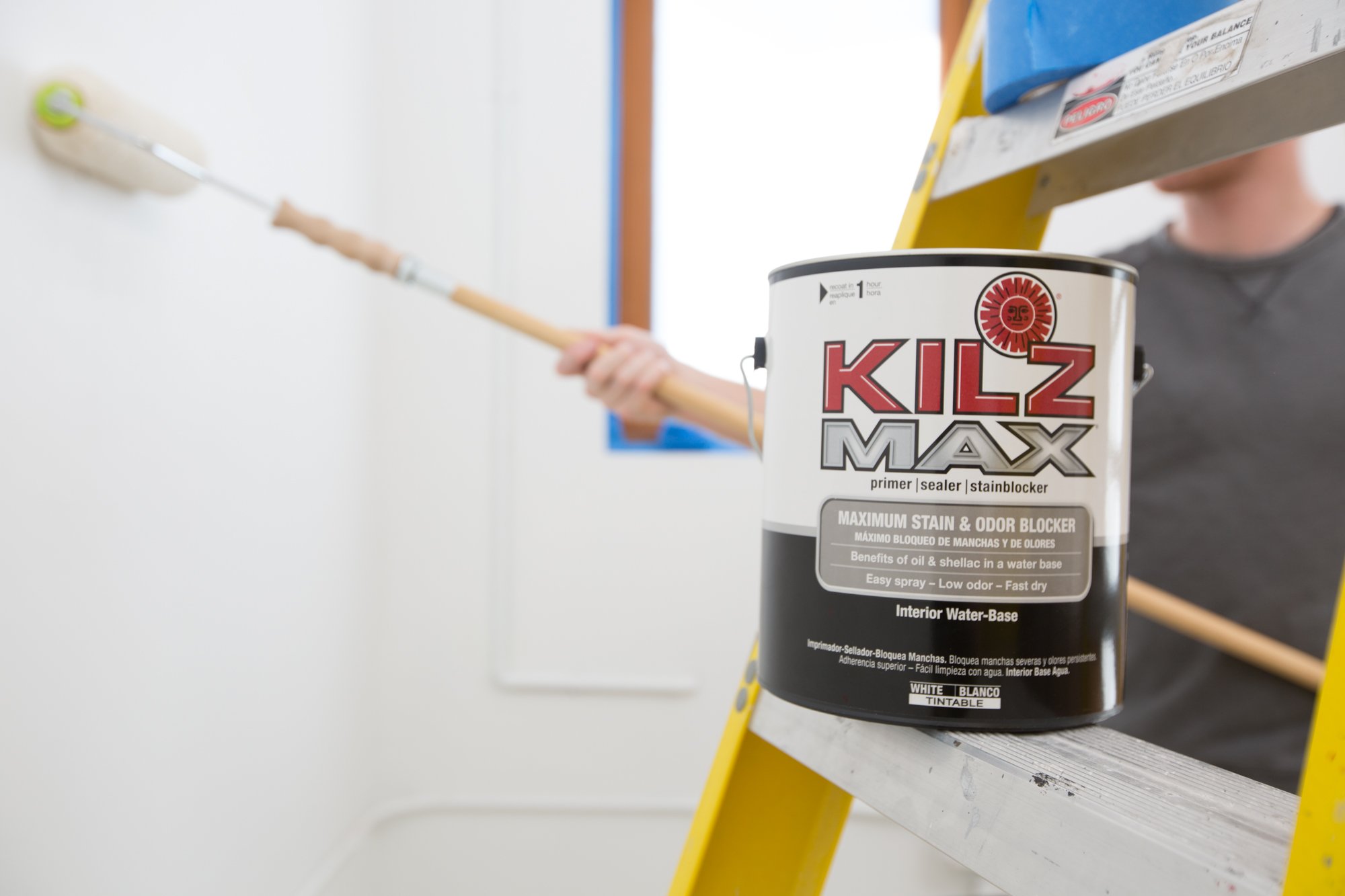 KILZ Restoration Maximum Stain and Odor Blocking Interior Latex Primer