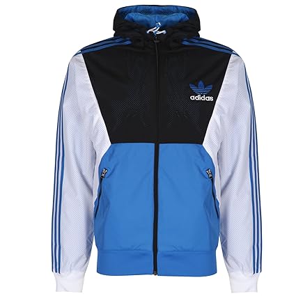 adidas windcheater blue