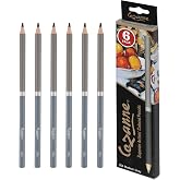 Cezanne Creative Mark Premium Colored Pencils Medium Gray 6 Pack - Highly-Pigmented Drawing Pencils - Coloring Pencils for Drawing, Blending, Coloring, and More