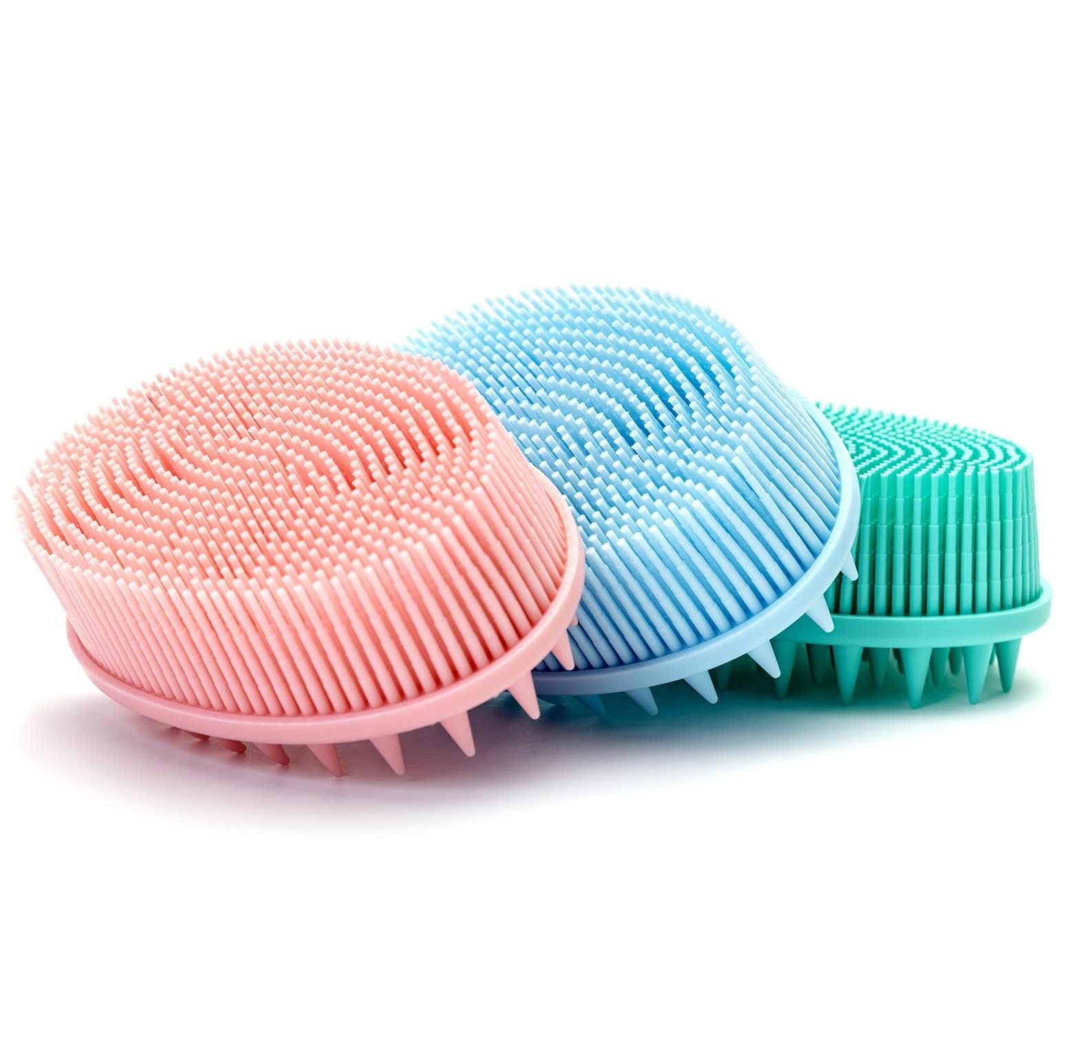 Premium Sensory Brush for Kids or Autism, Soft Silicone Body Scrubber, 2 in 1 Sensory Room Occupational Therapy Brush