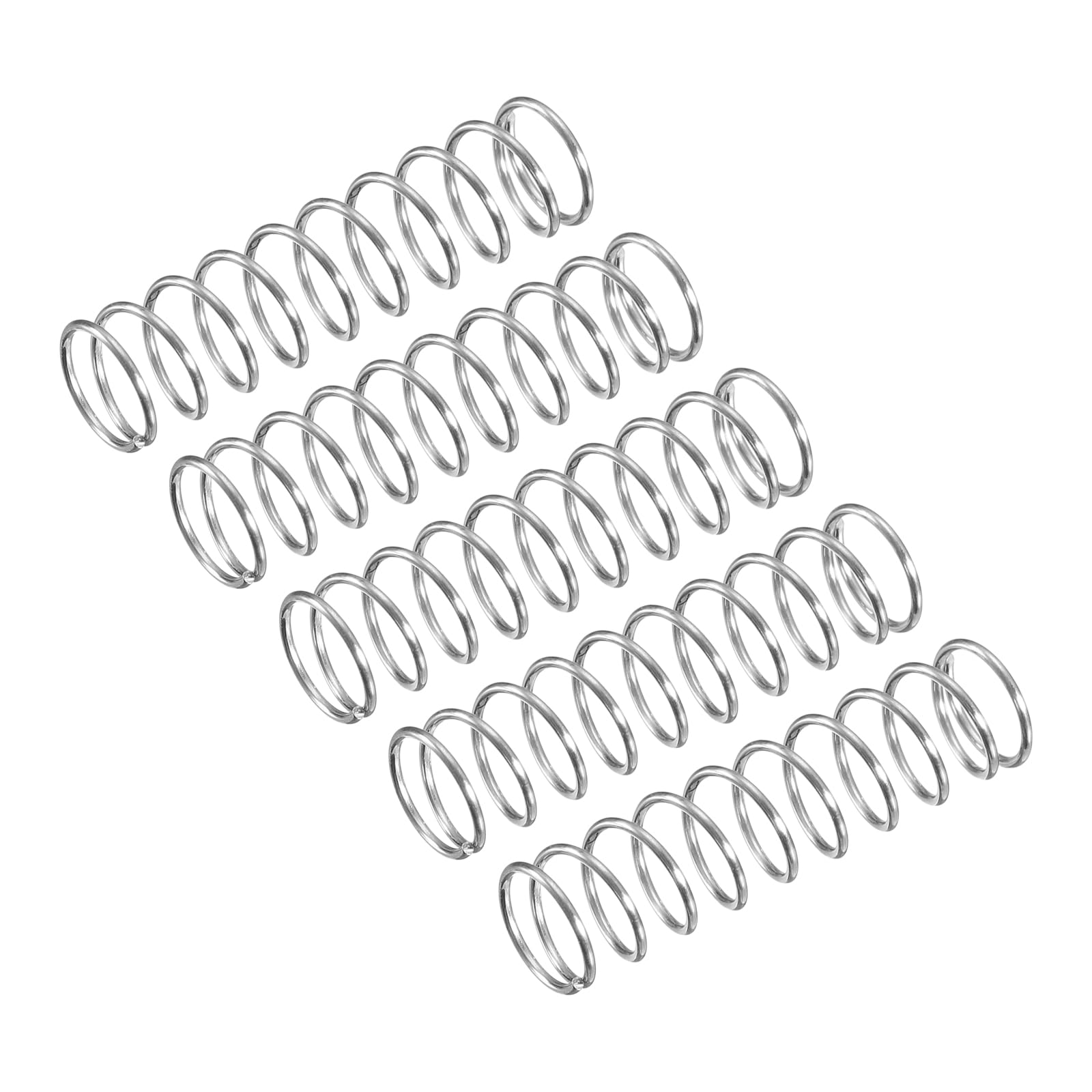 uxcell Compression Spring, 5Pcs 304 Stainless