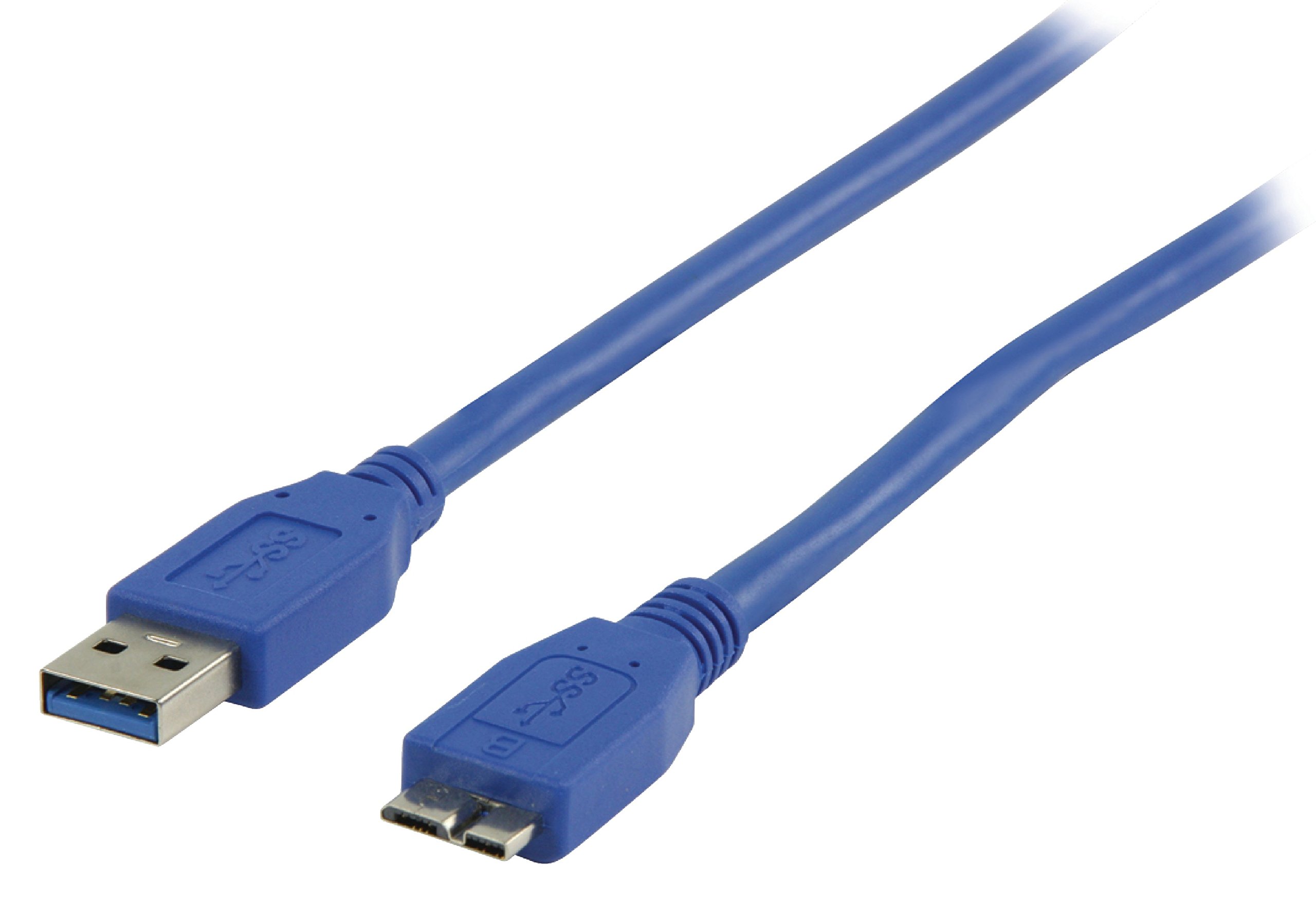 Valueline VLCP61500L50 - USB 3.0 Cable - Type A Male / Type Micro-B Male - 5m