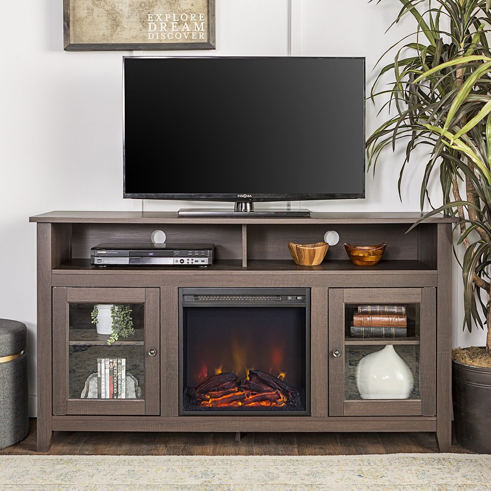 Best tv stand 60 inch fireplace