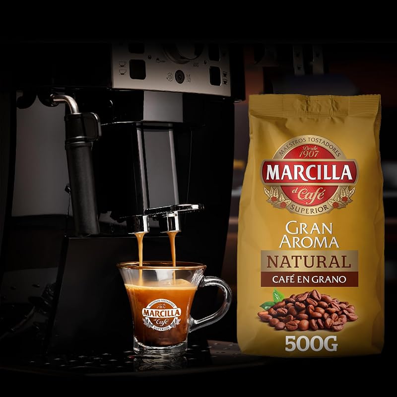Café marcilla gran aroma em grãos naturais | 500g