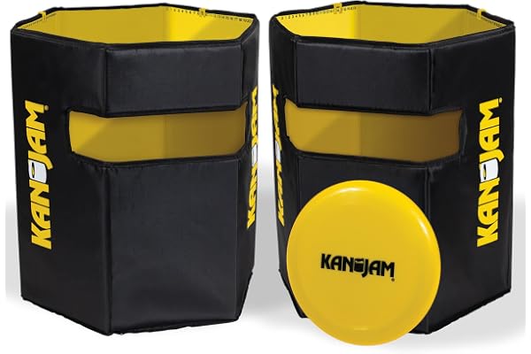 Kan Jam Travel - Foldable Outdoor Disc Toss Game for The Back Yard, Beach, Park, Tailgates, and More