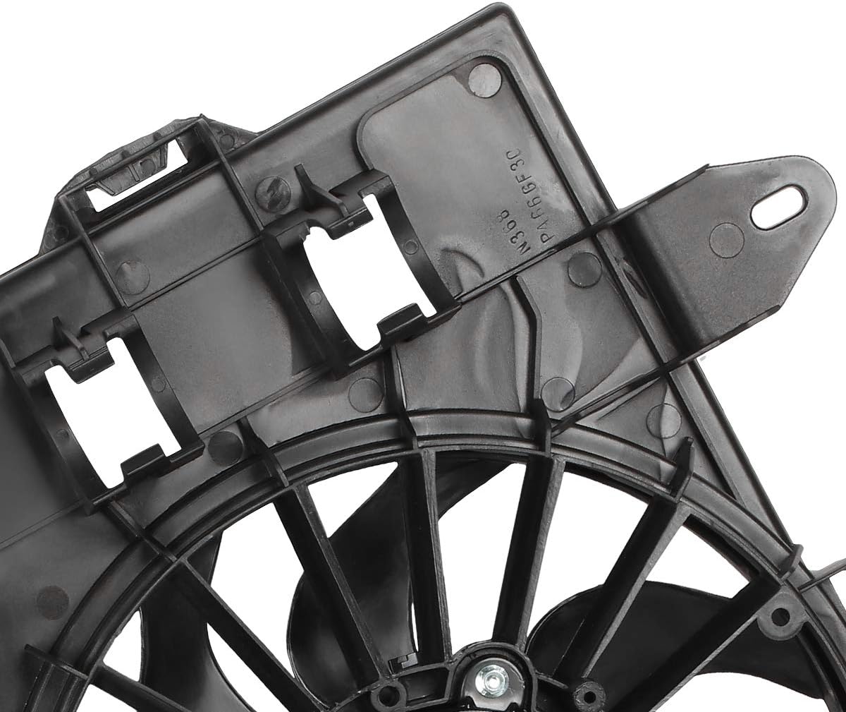 GM3115204 OE Style Radiator Cooling Fan Assembly Replacement for Chevy Equinox Pontiac Torrent 3.4L V6 06-08