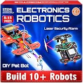 Butterfly EduFields 10in1 STEM Electronics Robotics Kit for Kids Ages 8-12 | Engineering Science Kit | Robot Building Projects | Educational Electronics Toy | STEM Learning for Boys &amp; Girls