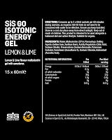 Science in Sport GO Isotonic Energy Gel Lemon Lime 15 x 60ml Vegan view 5