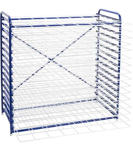 Amazon.com: Sax Stack-a-Rack Drying Rack, Red, Powder Coated, 30 x