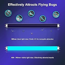 BuggyBands 2 Pack Bug Zapper Replacement Light