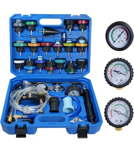 Universal Radiator Tester With Adapters Kit - Cooling System Leak ...