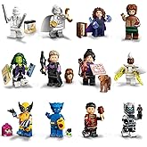 LEGO Marvel Series 2 Minifigure: Complete Set of 12 Minifigures: Beast Wolverine Moon Knight Hawkeye - Includes Calendar Man Capes - Superheroes 71039