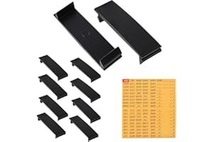 Breaker Filler Plate for 3/4 Inch Square D Inqoin Circuit Breaker, Universal Circuit Breaker Panel Cover 10-Pack (with Electr