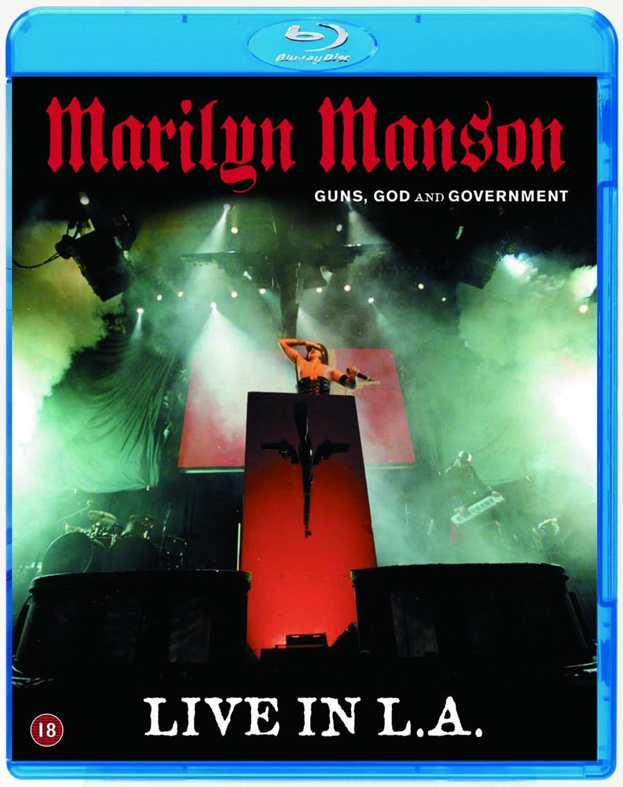 Blu Ray マリリン マンソン ガンズ ゴッド アンド ガヴァメント