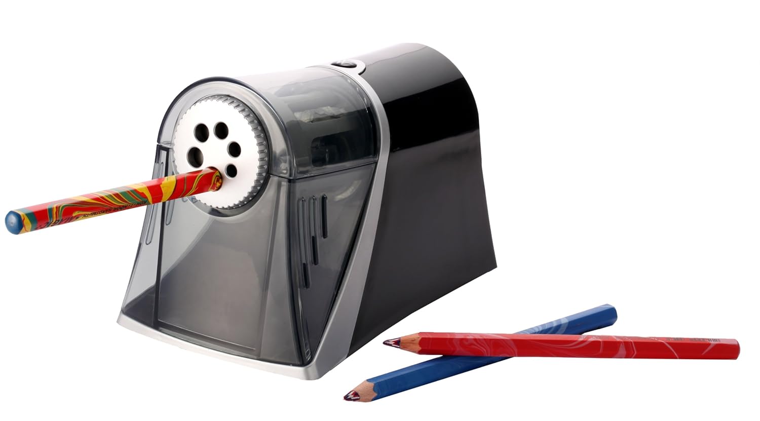 Black and Silver Westcott Electric iPoint Evolution Axis Heavy Duty Pencil Sharpener Drawing