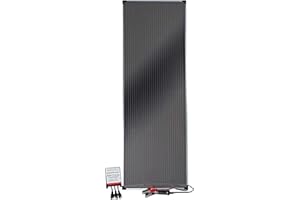 SCHUMACHER ELECTRIC Schumacher SP-1500 Solar Battery Charger and Maintainer with Solar Charge Controller - 15 Watts, 12V - for Cars, Boats, Motorcycles, Snowmobiles, Trucks, and RVs, Black