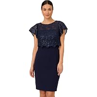 knee length dresses for ladies Strapless Knit Crepe Blazer Midi Dress In Black main image 1