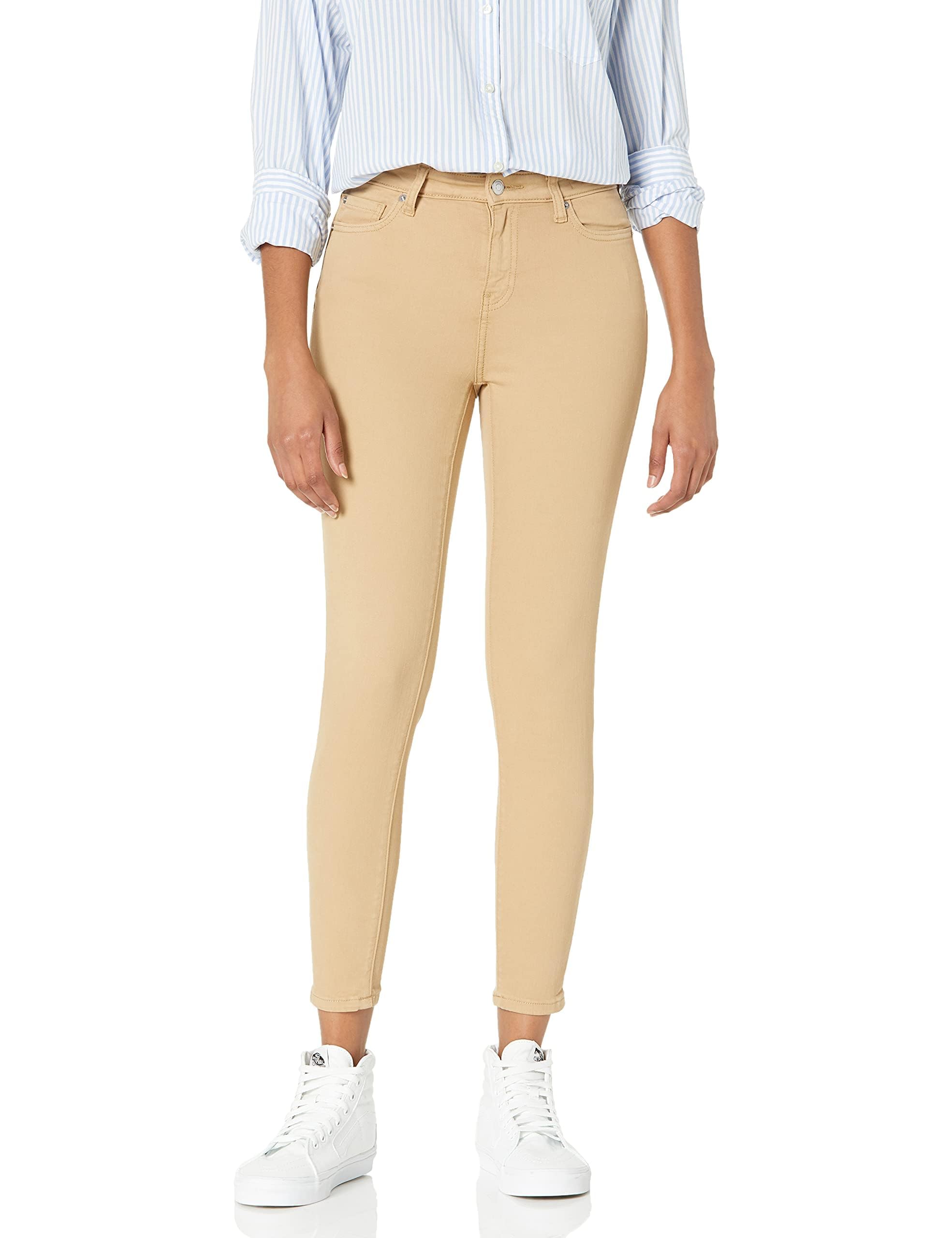 Amazon Essentials Women's Mid-Rise Stretchy Skinny