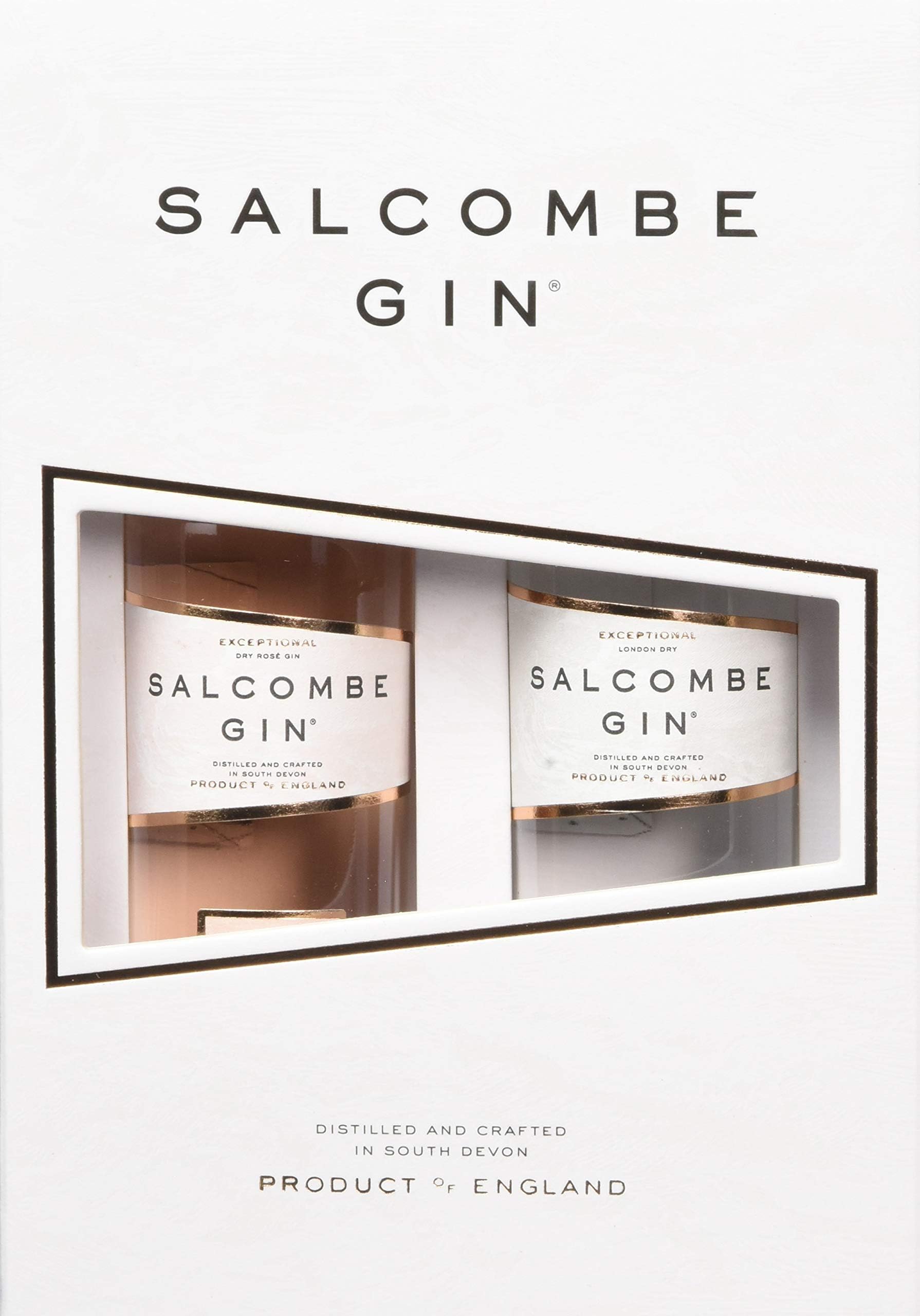Salcombe GinRosé Sainte Marie’ and 'Start Point' Miniature Gift Set (5cl x 2)