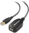 Cable Matters Hi-SPeed USB 2.0 Type A Male to Female Active Extension Cable 10 Meters/32.8 Feet