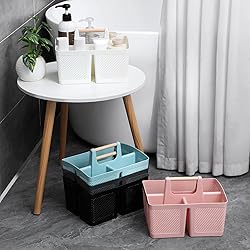 rejomiik Portable Shower Caddy Basket Plastic