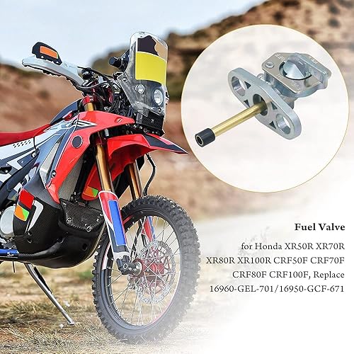 Switch Petcock Valve Kit Fuel Tank Per Honda 16950-GCF-671 - Foto 2