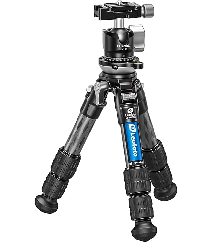 Amazon.com : Leofoto LS-223CX+LH-25 Travel Tripod, Tabletop Tripod