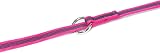 Julius-K9 Color & Gray Adjustable Super-Grip Leash 14 mm x 2.2 m Pink-Gray view 4