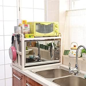 TYXWZL Kzwjiissx - Estante para horno de microondas, estante de cocina