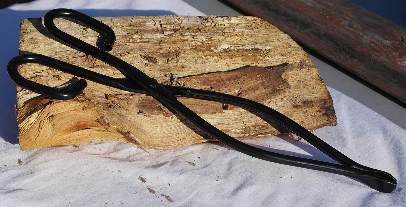 Traditional Large Log/Coal Tongs