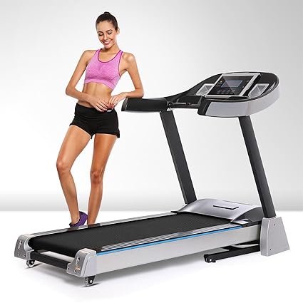  Bulges Folding Portable Electric Treadmill Home