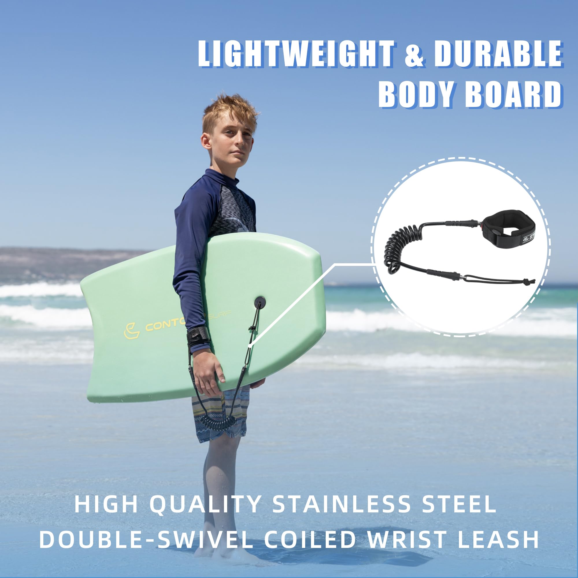Mua Reed Body Board 33 Inches Bodyboard Body Boards for Beach Kids ...