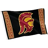 Desert Cactus USC Flag - 3 x 5 Feet University of Southern California Trojans Banner, Indoor/Outdoor Durable Fabric Display (Style J)