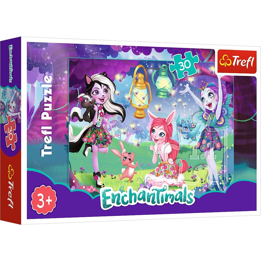Trefl 5900511182361 Puzzle – Puzzle (Puzzle, Drawings, Children, Enchantimals, Boy/Girl, 3 Years)