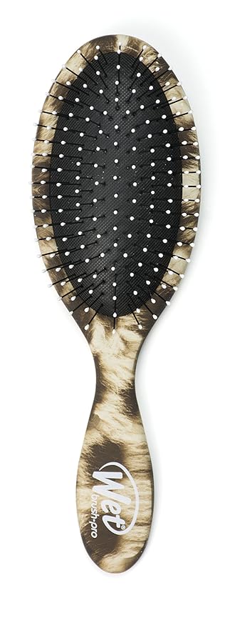 title=Wet Brush- Spazzola per capelli, motivo leopardato