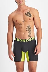Bonds Men's Underwear Anti-Chafing Boxer Briefs