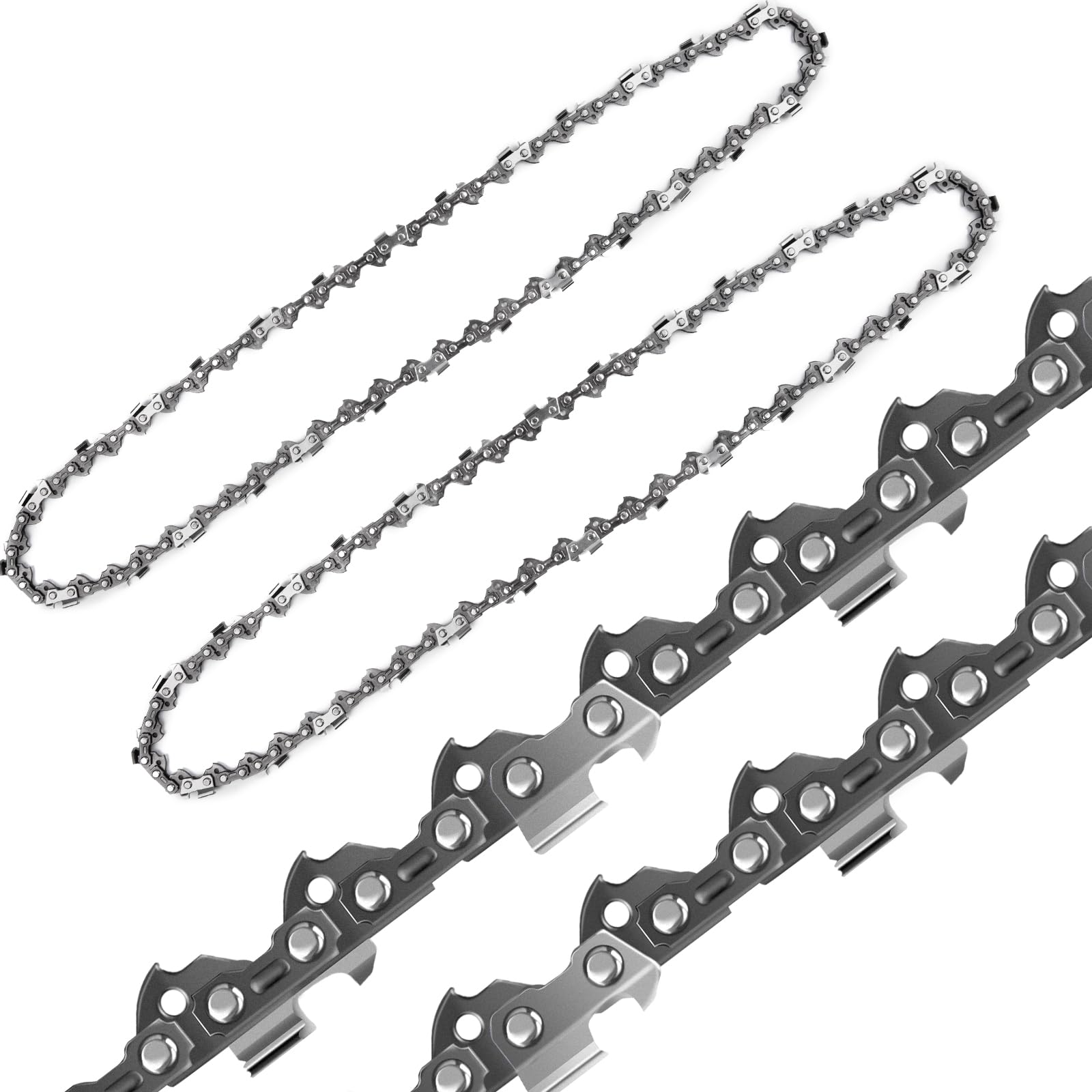 2-Pack S56 AdvanceCut Chainsaw Chains for 16-Inch Bar, 3/8