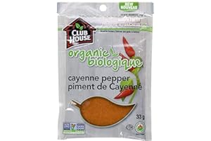 Club House, Quality Natural Herbs & Spices, Organic Cayenne Pepper, 33g