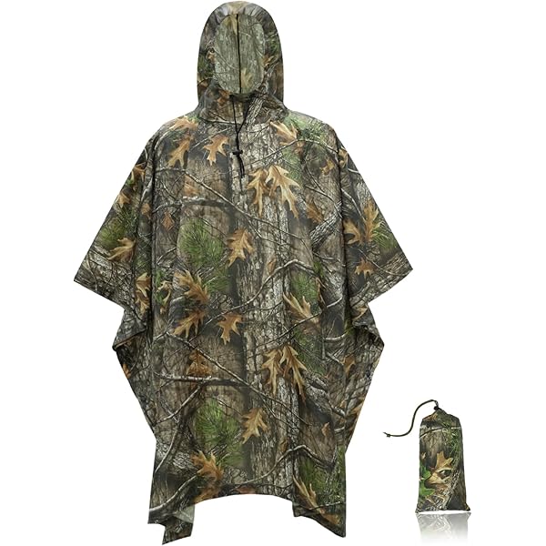 Poncho Imperméable Mil-Tec – Armée De Terre, Camping, Taille Unique, Olive