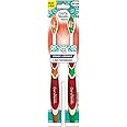 GuruNanda Dynamic Luminance Toothbrushes - Medium Bristles for Plaque Removal - Gentle on Teeth & Gums - Ideal for Kids & Adults - Pack of 2