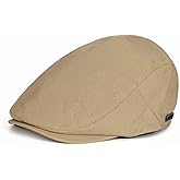 FALETO Men's Flat Ivy Gatsby Newsboy Hat Winter Spring Autumn Driving Cabbie Hunting Cap