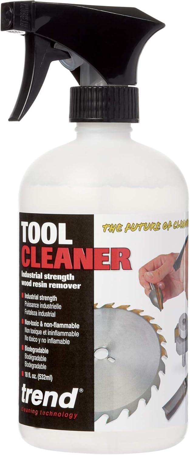 Trend CLEAN/500 Tool Cleaner, 18 fl oz, Clear - - 