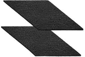 CHAR YONG 38780 22" Oil Splash Pad Square No-Splatter Pad Fits Most Oil Drains Anti Splash Oil Change Mat for Car Changing Oil Transmission Drain Pan, Black(2 pcs)
