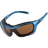 WYND Blocker Polarized Large Motorcycle Riding Sunglasses Sports Wrap Glasses