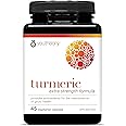 Youtheory Turmeric Curcumin with Black Pepper, Powerful Antioxidant Properties to Help Relieve Joint Inflammation, 45 Capsule